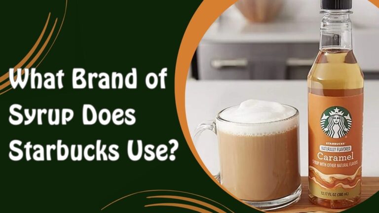 What Brand Of Syrup Does Starbucks Use